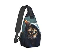 XingFox Mochila bandolera Camper Bear para mujer y hombre, estilo casual, ideal para viajes y senderismo.