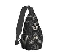 XingFox Mochila bandolera Camper Bear para mujer y hombre, estilo casual, ideal para viajes y senderismo.