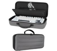 XINGFUDAO Funda de teclado 75%, funda rígida de EVA para teclado mecánico inalámbrico Aula F75, 75%, compatible con ASUS ROG Azoth 75% inalámbrico DIY teclado para juegos personalizado