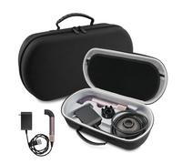 XINGFUDAO Funda de transporte compatible con secador de pelo Dyson Supersonic R, bolsa de viaje rígida compatible con accesorios Dyson Supersonic R, color negro