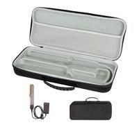XINGFUDAO Funda rígida para Plancha de Pelo Dyson Airstrait HT01, Impermeable, Resistente a los arañazos y Almacenamiento organizado para Accesorios de alimentación, Negro