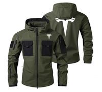 XINGHA Chubasquero Ciclismo Hombre Te_S. L. A, Impermeable Para Hombres, Para chaquetas delgadas de primavera libre ,sports(Green,M)