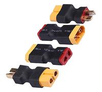Xingkang Deans T-Plug a XT60 Adaptador Macho Hembra para Cargador RC Lipo (2 Pares) ...