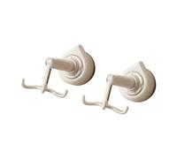 XINGLIDA 2 piezas de cocina soporte para utensilios de cocina, ahorrador de espacio, gancho de pared, cuchara de arroz, espátula, macetas, ganchos para organizadores y cucharas de almacenamiento