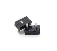 XINGLIDA 2pcs Original Blue DOT / 5M White Dot 2 Pins Mouse Micro Switch 8 Millones Vida útil para Emperador Naga Blue