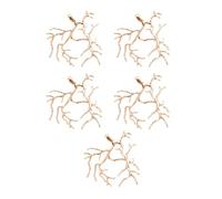 XINGLIDA 5 Coppers Plating Silver/Accessory Coppers Plating Tree Branch Blanks Base Pendants Jewelry Making Blank Base Pendant