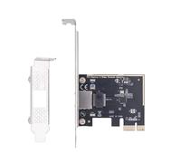 XINGLIDA Adaptador PCIe a RJ45, 2500 Mbits, RTL8125BG, controlador Ethernet 2 Gigabit para ordenador de escritorio, tarjeta PCIe Gigabit para streaming
