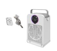 XINGLIDA Aire Acondicionado Evaporativo De Bajo Consumo Tanques 700 Ml Operados por USB Ventilador Escritorio Silencioso para Zonas Limitadas Ventilador Refrigeración por Aire