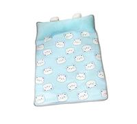 XINGLIDA Almohadilla De Enfriamiento Antideslizante para Perros Pequeños Cama Gatos Uso En Invierno Estera Tela Mascotas Mantenimiento Fácil Accesorio Cómodo Razas Almohadilla