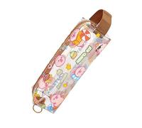 XINGLIDA Animal Pen Case Estuche Estético Lápiz Claro Simple Hermosa Bolsa de Soporte Hermosa Clara Capybara Estética, c