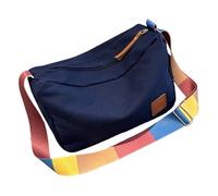 XINGLIDA Bolso de las mujeres estilo coreano bolso de hombro estético bolso de mensajero simple bolsa de gran capacidad pluma, azul intenso, Sehen Sie sich dieses Video Jahr