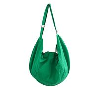 XINGLIDA Bolso de mujer, bolso bandolera, bolsa de transporte casual, nailon de primavera, gran capacidad, bolsa de albóndigas, simple, sólido, verde, Sehen Sie sich dieses Video Jahr