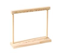 XINGLIDA Collares decorativos Soporte de exhibición Collares Prácticos Estantes de Almacenamiento de Madera Sólida Soporte de Joyería Para Venta al por Men