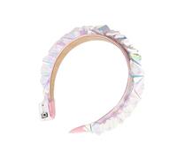 XINGLIDA Diadema, delicada diadema luminosa colorida de película navideña brillante para mujeres y niñas, diadema de actuaciones (2#)