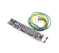 XINGLIDA Doble 12 niveles de doble canal LED espectro musical niveles indicadores luz LED indicadores luminosos kit tablero amplificador