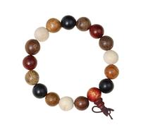 XINGLIDA Elegante pulsera de cuentas de sándalo oración oración