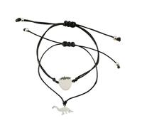XINGLIDA Elegante pulsera hecha a mano con tema de dinosaurios en la que destaca la conexión entre madres e hijas joyas únicas para niñas