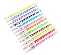 XINGLIDA Hermoso diamante páginas para colorear pluma 0 35 mm lápiz arte marcador oficina escuela regalos estacionarios para niño niña 12 colores gel de color juego de bolígrafos con bolígrafo