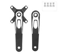 XINGLIDA Manivela de bicicleta Agujero Cuadrado Rejuvenecedor Bicicleta Plegable Enfermo Ciclo Crankset Para Mejorar Actuaciones De Bicicleta Cadena Dentada Estrecha Ancho
