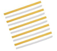 XINGLIDA Protector de reducción de tamaño ajustable para anillos de silicona para joyas sueltas Ajuste cómodo Diseños invisibles Estabilizador de anillo medidor de tamaño de anillo ajustable, como se