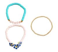 XINGLIDA Pulsera Temática Oceánica Joven Materiales de arcilla polimérica para estudiantes de moda y amantes de los oceánicos que usan pulsera de moda hecha a mano