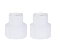 XINGLIDA Reductores de conductos de PVC ajustables para ventiladores de 50 mm, conectores a tuberías más pequeñas con facilidad