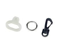 XINGLIDA Soporte regulador de buceo de silicona de segunda etapa, llena rápidamente las hebillas para mejorar la seguridad y la noche ergonómico accesorio clip