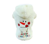 XINGLIDA Sudadera con capucha para perros pequeños, medianos y grandes, abrigo de Navidad, ropa para cachorros, pijamas para cachorros, tema de Navidad