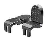 Xinglongs 4 clavijas para bicicleta, pedal trasero de bicicleta eléctrica, pedal plegable, para persona de pie, poste universal, pedal de bicicleta de montaña (15 mm)