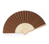 Xinglongs Abanicos de papel, 30 unidades, abanicos de mano de papel de 17,78 cm, color blanco, de bambú, plegables, para práctica, pintura de caligrafía, para bodas, fiestas, decoración de regalos