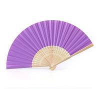 Xinglongs Abanicos de papel, 30 unidades, abanicos de mano de papel de 17,78 cm, color blanco, de bambú, plegables, para práctica, pintura de caligrafía, para bodas, fiestas, decoración de regalos