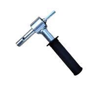 Xinglongs Adaptador de taladro de ancla de hielo, adaptador portátil de broca de hielo para pesca, camping y fijación de toldo al aire libre