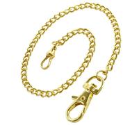 Xinglongs Cadena de reloj de bolsillo Albert para hombre, 37,5 cm con cierre de resorte para chaleco, S030, One Size
