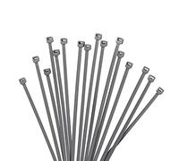 XINGO 1000 Piezas Gris Bridas para cables profesionales, 100mm x 2.5mm,Resistentes UV, Bridas para Cables Para Oficina, Hogar, Exteriores