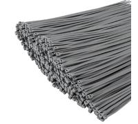 XINGO 1000 Piezas Gris Manzana Bridas bridas para cables profesionales, 300mm x 4.8mm,Resistentes UV, Bridas para Cables Para Oficina, Hogar, Exteriores