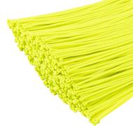 XINGO 1000 Piezas Verde Manzana Bridas bridas para cables profesionales, 200mm x 4.8mm,Resistentes UV, Bridas para Cables Para Oficina, Hogar, Exteriores