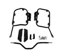 XingPuBhD Estante Trasero La Motocicleta para ZONTES para ZT368G para 368G para G368 2024 2025 2026 Alforja Caja Herramientas Lateral Soportes Equipaje Alforjas Bastidores(Black)
