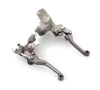 XingPuBhD Palanca Freno Motocicleta para CRF250R para CRF450R para CRF230F para XR250 para XR230 para XR400 Cilindro Maestro Depósito Freno Embrague Palanca(Gray)