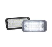 XingPuBhD Para Fiat 500 Para Abarth Para Todos Para Modelos 2007-2020 2 Uds Luz LED Para Placa Matrícula Blanca Reemplazar OEM 51800482 Kennzeichenleuchte