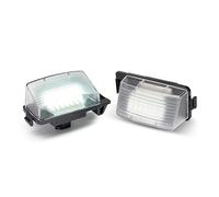 XingPuBhD Para Nissan Para 350Z Para 370Z Para Cube Para Sentra Para GT-R Para Leaf Para Versa 2 Uds Luz De LED Para Placa Matrícula Kennzeichenleuchte
