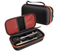 Xingsiyue Estuche Rígido EVA para Micrófonos Inalámbricos JBL PartyBox, Caja Protectora Portátil para 2 Micrófonos de Mano, Bolsa de Viaje Resistente