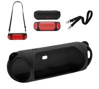 Xingsiyue Funda de Silicona para Altavoz Bluetooth Beats Pill, Estuche Portátil Antigolpes con Correa de Hombro, Protector para Viajes