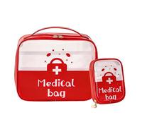 XINGSUI 2 Piezas Bolsa Botiquin Vacia, 2 Tamaños, Para Hogar, Oficina