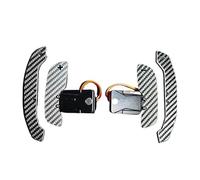 XINGWANGDYSI Extensión de Paleta de Cambio para BMW G30 G01 G07 G11 G12 F92 para M8 G22 G14 G15 G80 G05 G90 F40 F90 para M5 F96 paletas de Cambio magnéticas de Fibra modificada adecuadas