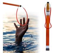 XINGYAOSM Poste Piscina Ajustable 14 A 21 Pies, Poste De Piscina Fibra Vidrio, Equipo Rescate Emergencia Especializado Portátil, para Playas, Piscinas Y Parques Acuáticos(21ft/650cm/256in)