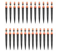 XINGYHENG 50 piezas (25 pares) goteros nebulizadores ajustables de 360 grados, conector atomizador, boquilla emisora integral cerrada, sistema de