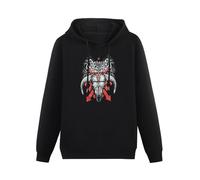 XINGYUE STAR Arkona Khram Tour 2018 North America Hoody Unisex Ptinted Hoodies Long Sleeve Men's Hooded with Pocket Black S