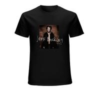 XINGYUE STAR Jeff Buckley You and I - Camiseta de manga corta personalizada 100% algodón para hombre, color negro, Negro, L
