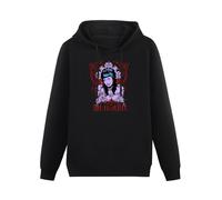 XINGYUE STAR La Muerte Day of The Dead Skull Goth EMO Tattoo Hoody Unisex Long Sleeve Hooded with Pocket Black XXXL