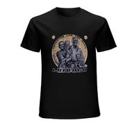 XINGYUE STAR Laibach Martial Industrial 242 - Camiseta de manga corta para hombre, diseño de cisnes jóvenes dioses, color negro, Negro, 3XL